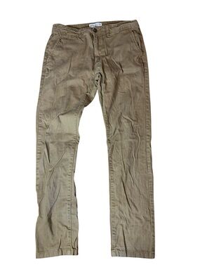 Urban Man Men’s Khaki Chino Pants – Size 32